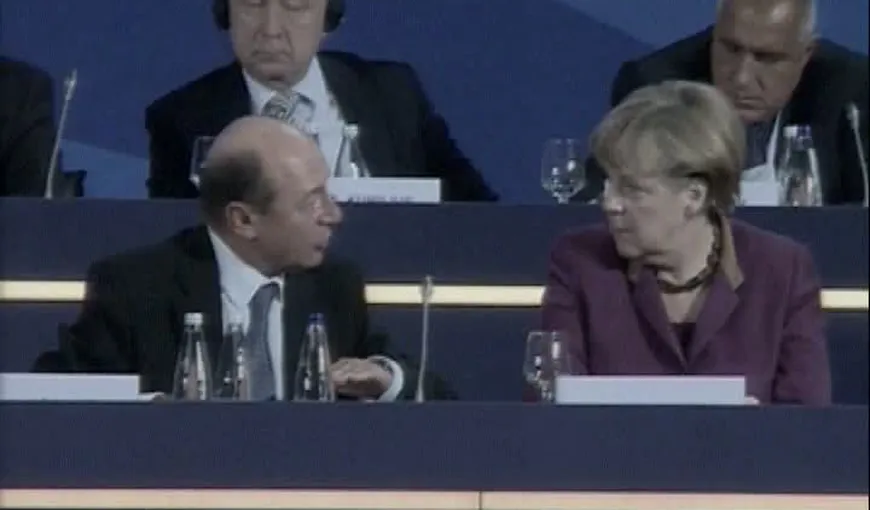 Băsescu i-a cerut lui Merkel sprijin pentru aderarea României la Schengen în cursul lui 2013