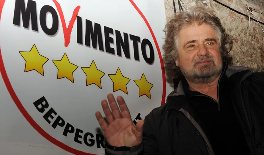 Politicianul italian Bepe Grillo a traversat Strâmtoarea Messina în scopuri electorale VIDEO