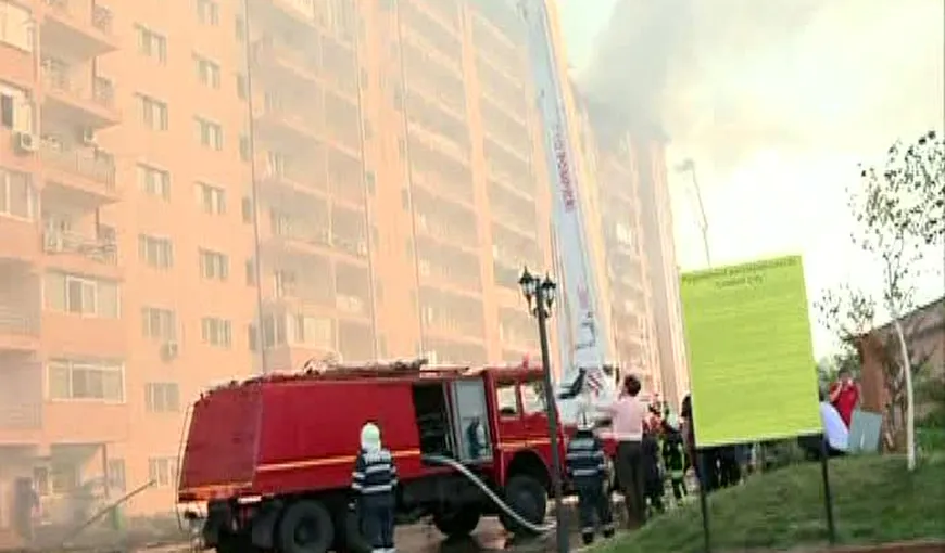 Martorii incendiului din complexul rezidenţial Confort City, audiaţi de poliţiştii ilfoveni