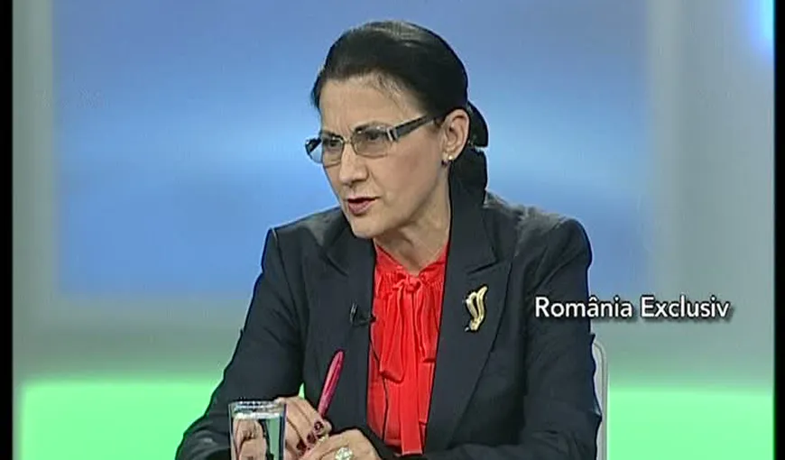 Ecaterina Andronescu nu mai candidează în colegiul din sectorul 5 VIDEO