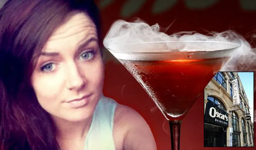 Distracţii periculoase: O britanică a rămas FĂRĂ STOMAC după ce a băut un coctail cu azot lichid