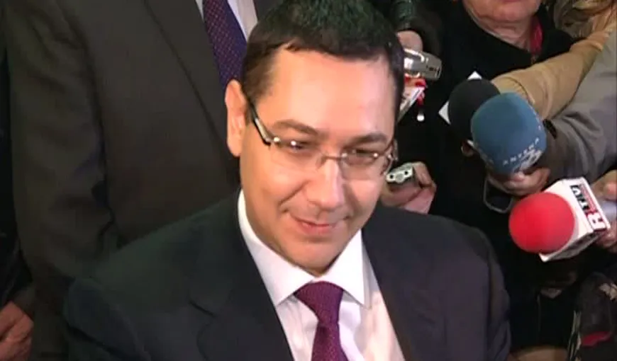 Ponta şi-a depus candidatura: La Târgu Jiu nu am contracandidaţi. Am emoţii pentru 2016 VIDEO