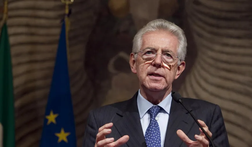 Presă: Mario Monti va conduce o coaliţie de centru în alegerile din Italia