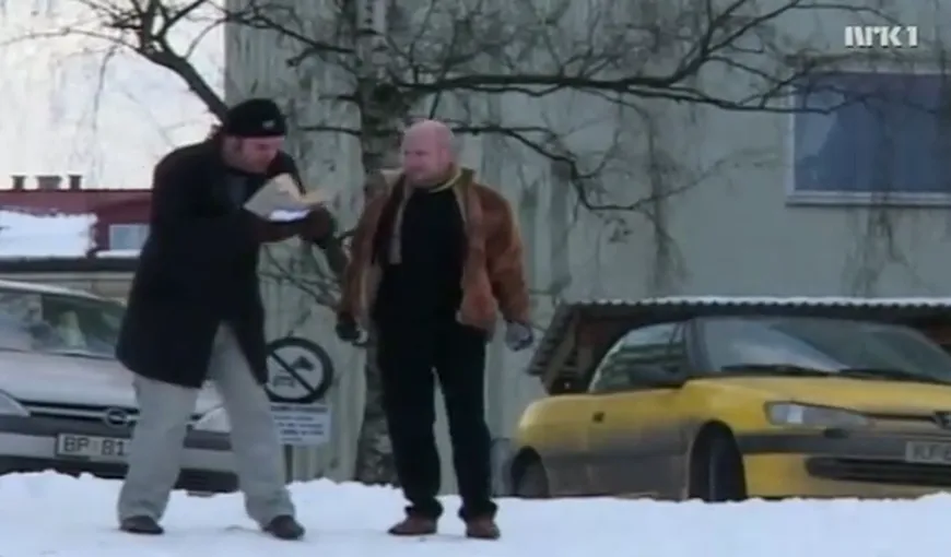 Cum să NU iei un interviu: Ce se întâmplă cu un reporter pe zăpadă VIDEO