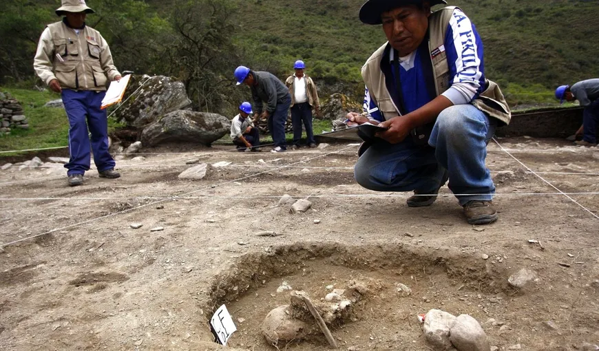 Descoperire arheologică în Peru: Experţii au descoperit un cimitir de dinaintea dominaţiei incaşe