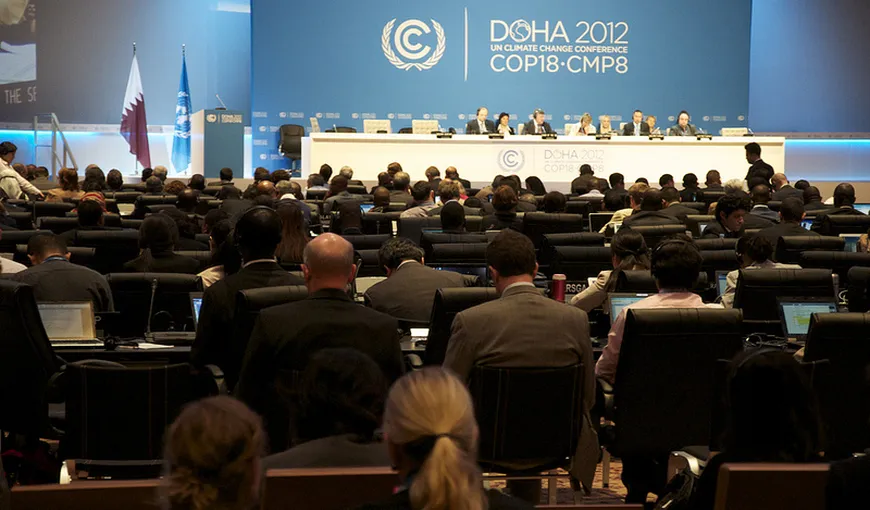 Conferinţa de la Doha privind schimbările climatice: România susţine continuarea Protocolului Kyoto