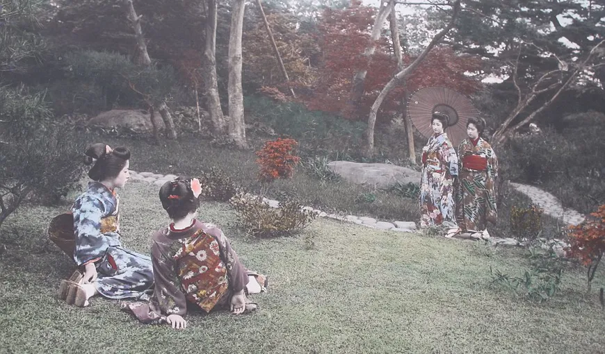Primele fotografii pentru promovarea turismului în Japonia, dezvăluite după o sută de ani FOTO