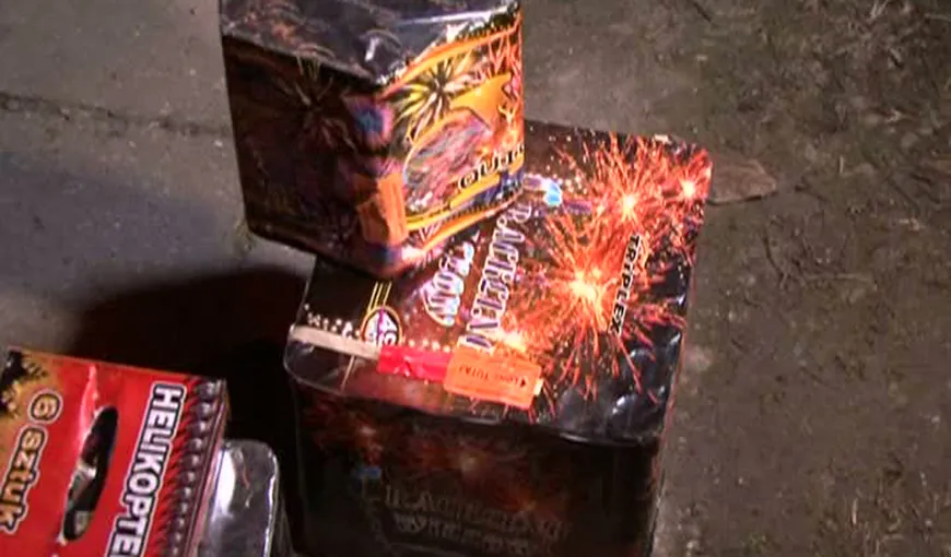 Captură impresionantă: Trei tone de artificii şi petarde, descoperite în casa unui bărbat din Timiş