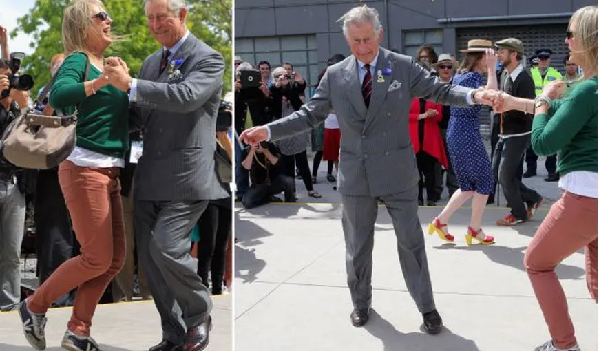 Prinţul Charles a dansat pe rupte în Noua Zeelandă şi a premiat o văcuţă VIDEO