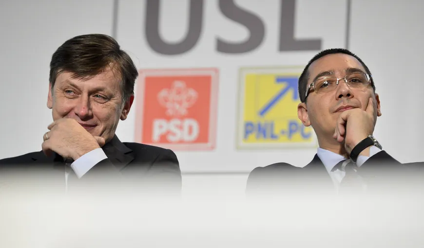 Imnul României, intonat la lansarea programului USL fără partea cu „Traian”. Ponta: O întâmplare