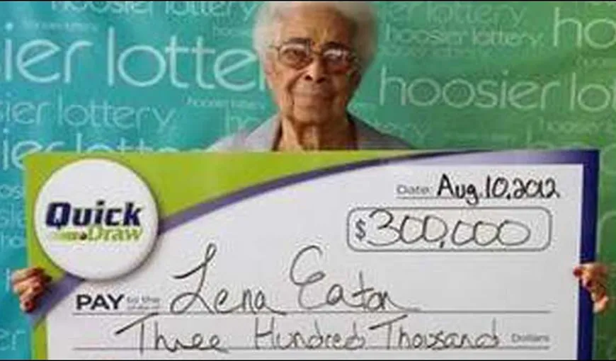 O bunicuţă s-a îmbogăţit după ce a câştigat la loterie de DOUĂ ori în trei luni