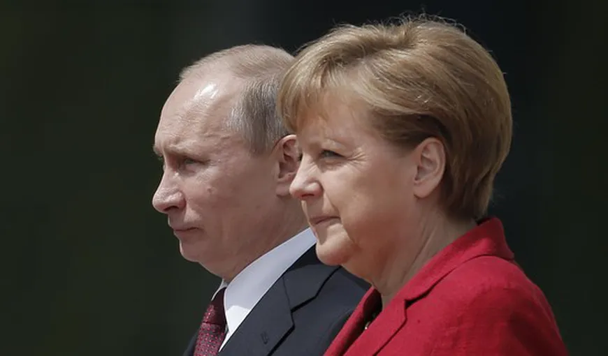 Schimb dur de replici Merkel-Putin
