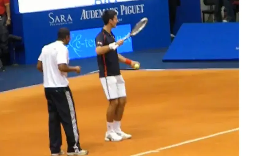 Novak Djokovici, show la Rio de Janeiro: Tenismenul a fost masat de modele şi a dansat VIDEO