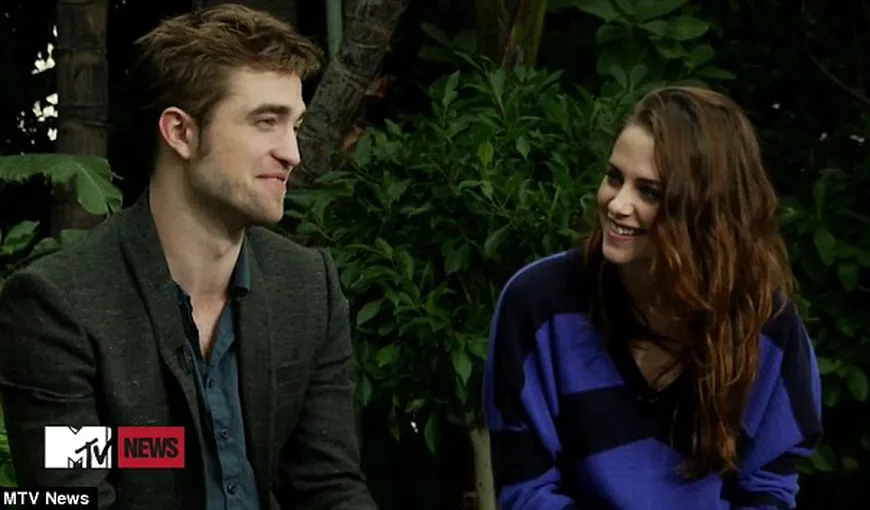 Robert Pattinson şi Kristen Stewart au acordat primul interviu după împăcare VIDEO