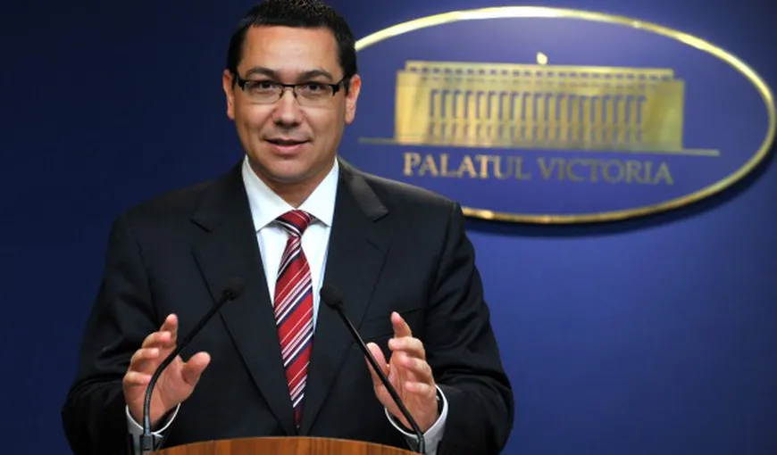 Victor Ponta: Nu o să numesc şi nu o să menţin în Guvern niciun ministru declarat incompatibil