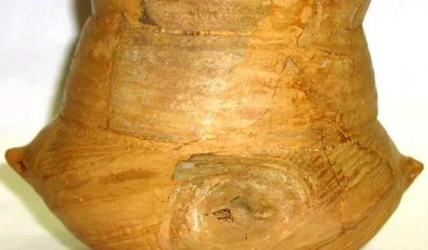 Vase vechi de 6.000 de ani, din perioada Precucuteni, descoperite în Baia