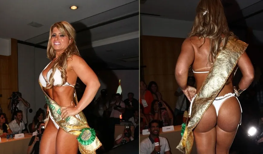 Miss Bumbum 2012: Femeia cu cel mai frumos fund din Brazilia VIDEO
