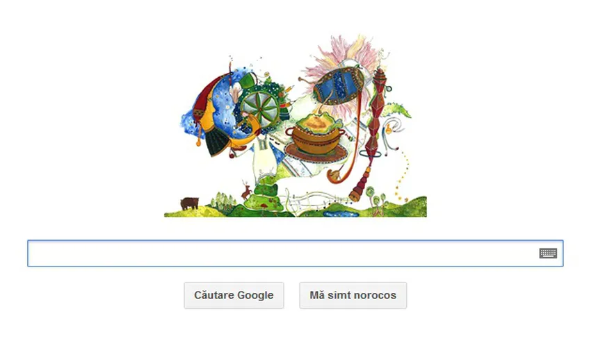 Google serbează 1 Decembrie cu un logo creat de o româncă