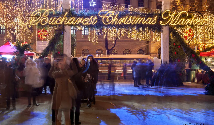 Luminiţele în Bucureşti vor fi aprinse pe 6 decembrie. Află unde vor fi târguri de Crăciun