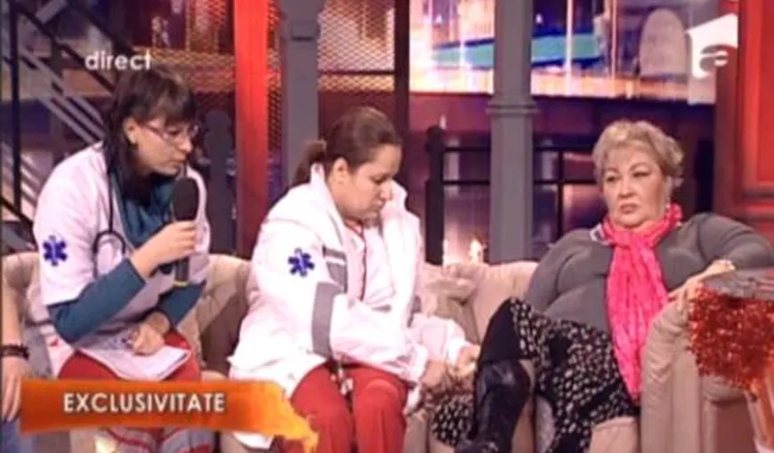 Mărioara Zăvoranu, aproape de LEŞIN într-o emisiune TV, după ce Oana este din nou în spital