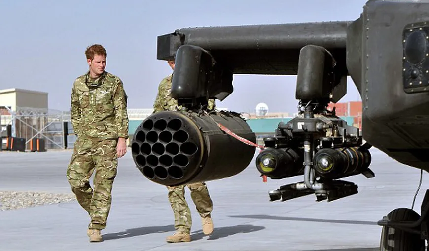 Fapte de arme în familia regală britanică: Prinţul Harry a ucis un lider taliban cu o rachetă