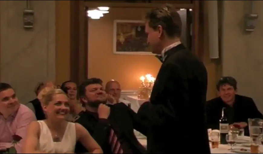 Mireasă surprinsă la nuntă de un FLASH MOB din „Mizerabilii” VIDEO