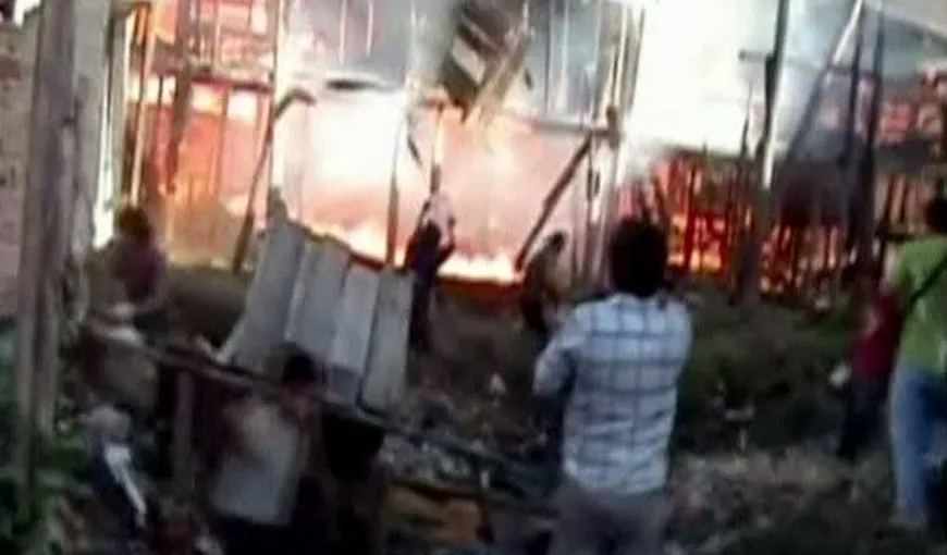 Apocalipsă în Peru: Un oraş a fost cuprins de flăcări VIDEO
