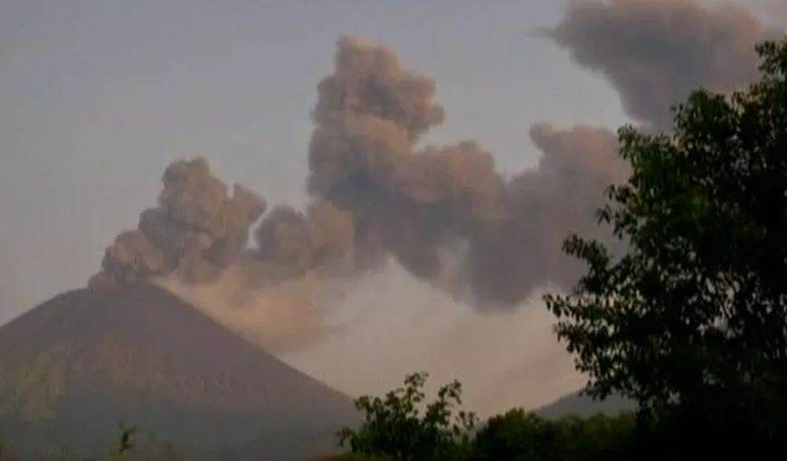 Cod galben în Nicaragua: Vulcanul San Cristobal începe să erupă VIDEO