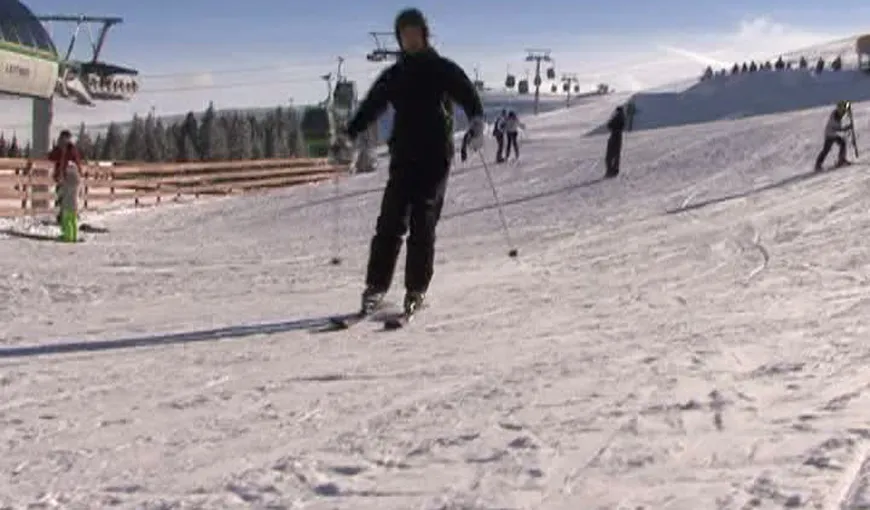 S-a deschis pârtia Vidra, o nouă destinaţie internă pentru amatorii de schi