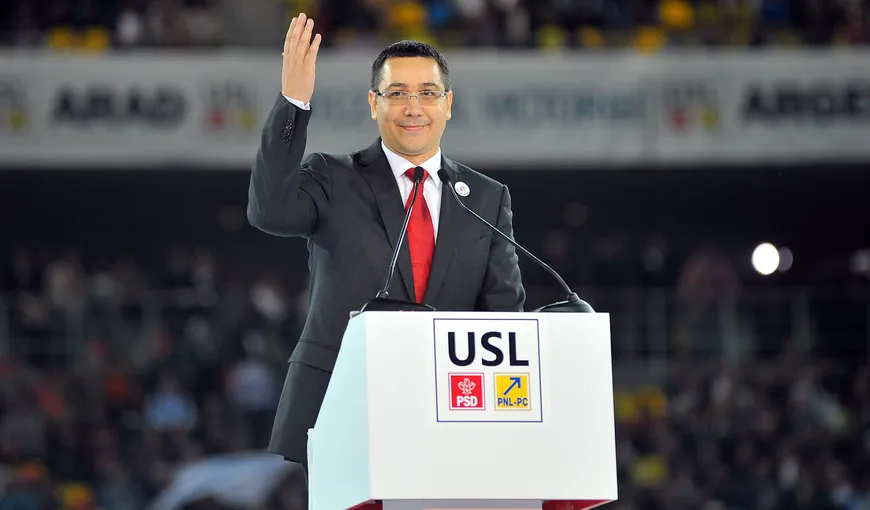 Ponta: Intenţionez să candidez în continuare pentru un mandat de preşedinte al PSD