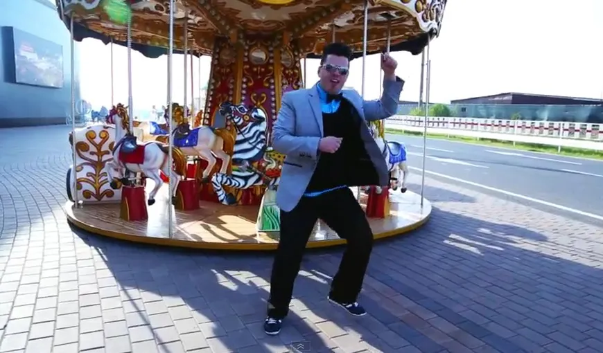 A apărut videoclipul la melodia Romanian Style. Vezi cum este parodiat Psy VIDEO