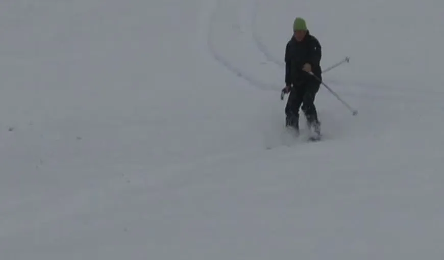 S-a deschis oficial sezonul de schi VIDEO