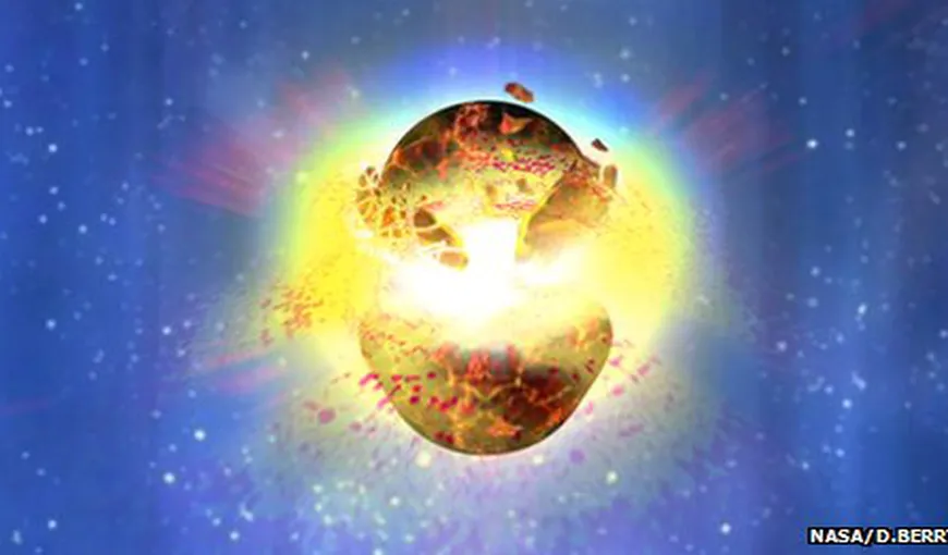 O explozie de raze gamma, cea mai puternică din univers, a lovit Pământul în secolul al-8-lea