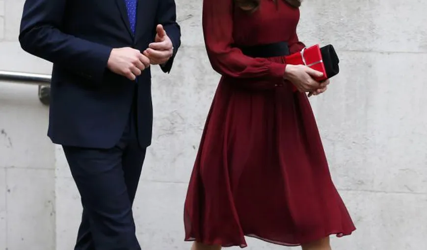Primele imagini cu burtica de gravidă a lui Kate Middleton FOTO