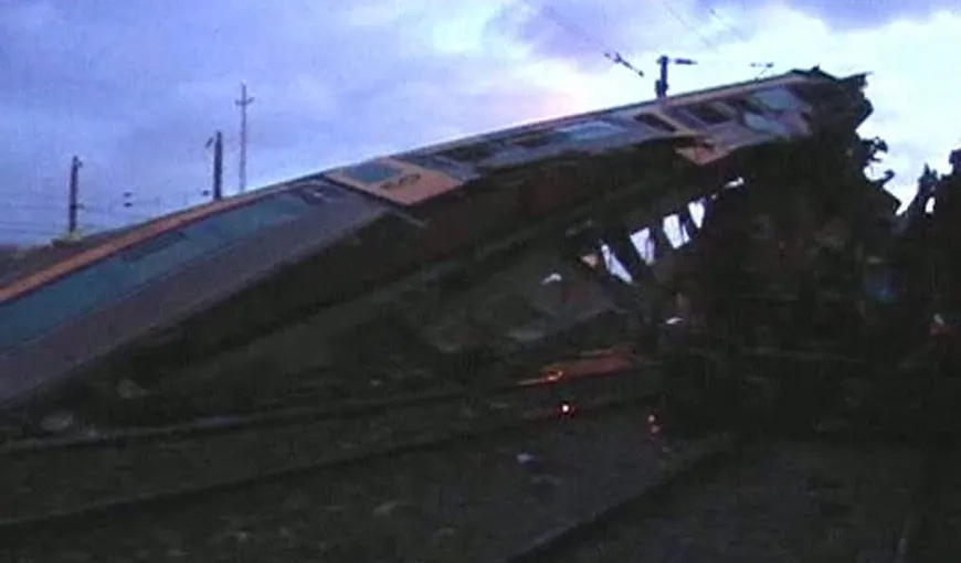 Coliziune între două trenuri de pasageri în Portugalia, soldată cu 15 răniţi  VIDEO