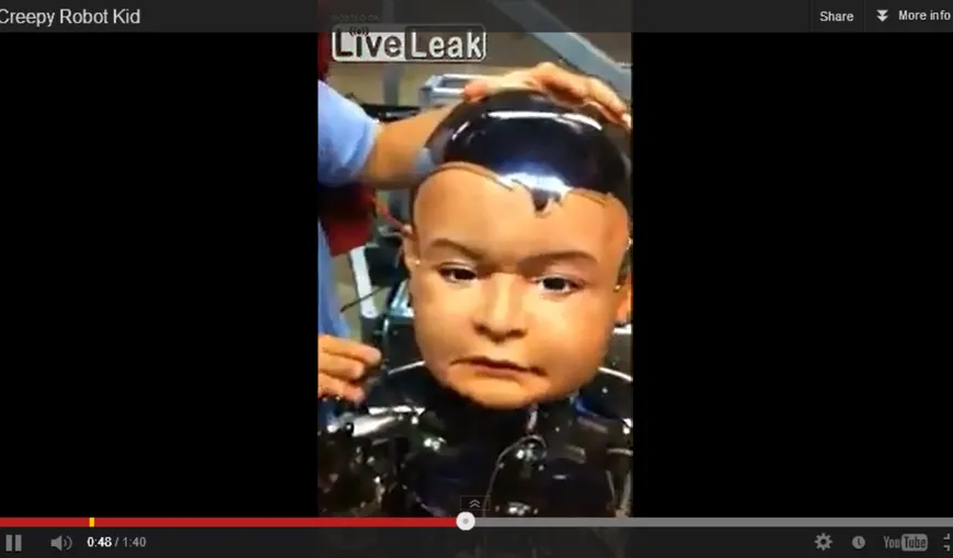 Diego San, primul copil robot din lume VIDEO
