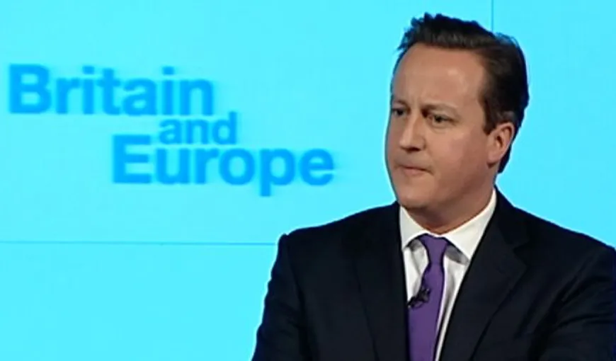 David Cameron iscă furtuna în Uniunea Europeană cu ieşirea Marii Britanii din comunitate