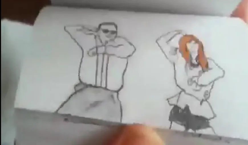 JURI CĂ SUNT REALI. A apărut videoclipul piesei Gangnam Style în variantă grafică VIDEO