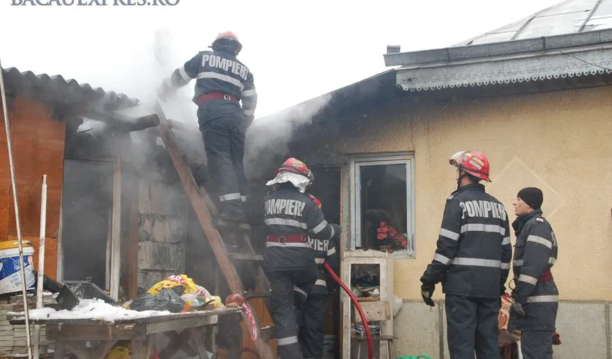 Panică la Oneşti, după un incendiu la un centru de plasament. 11 copii au fost evacuaţi