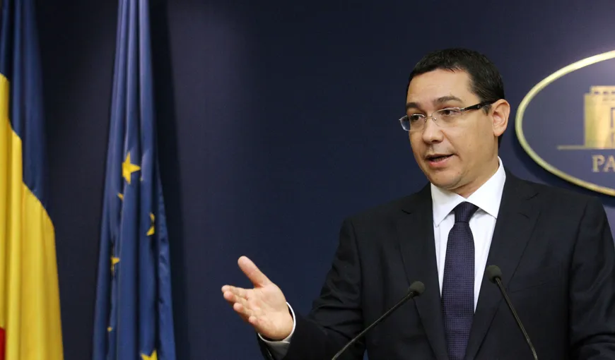 Ponta a prezentat STAREA NAŢIUNII: În 2013, datoria pentru fiecare român e de 2500 euro VIDEO