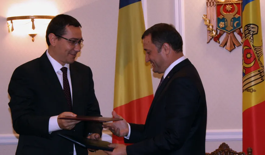 Ponta se va întâlni, la Iaşi, cu premierul Moldovei, Vlad Filat, cu ocazia Zilei Unirii