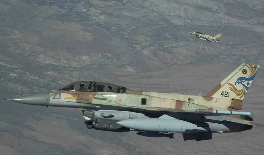 Aviaţia militară israeliană a bombardat un obiectiv de la graniţa cu Siria