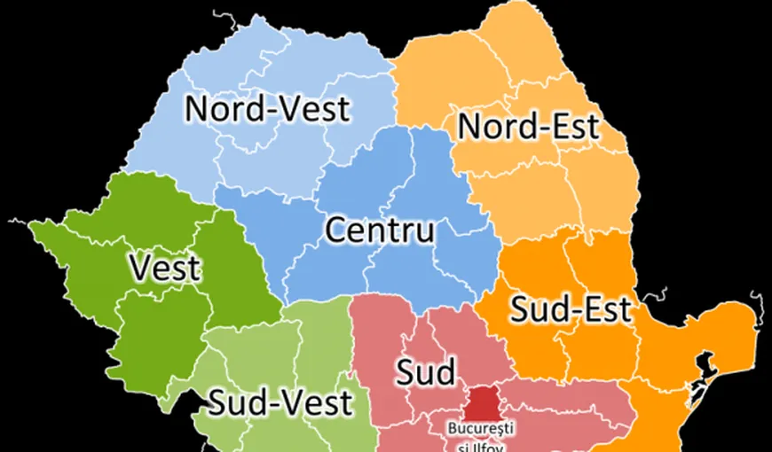 Ponta anunţă că România va avea opt regiuni. Cine va alege şefii regionali