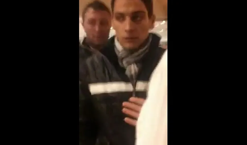AMENINŢĂRI cu armă, într-o benzinărie din Botoşani. Doi bărbaţi au fost reţinuţi VIDEO