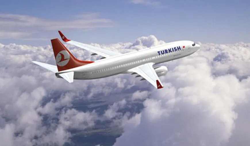 ULUITOR: Un avion al Turkish Airlines, cu 114 pasageri la bord, a aterizat în flăcări VIDEO