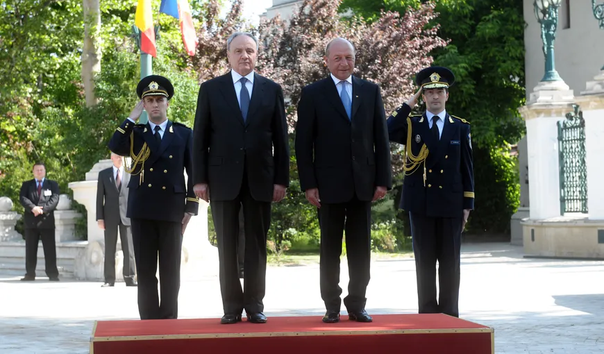 Traian Băsescu se va întâlni la Chişinău cu preşedintele moldovean Nicolae Timofti şi cu liderii AIE
