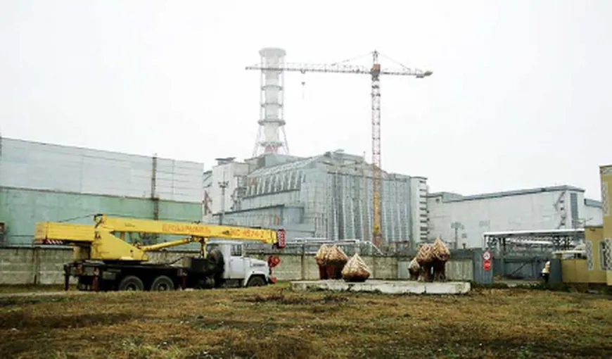 Un acoperiş şi un zid s-au prăbuşit la Cernobîl