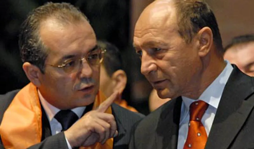 Băsescu, despre candidatura lui Boc la şefia PDL: Am spus numele ăsta ca să scap de întrebare