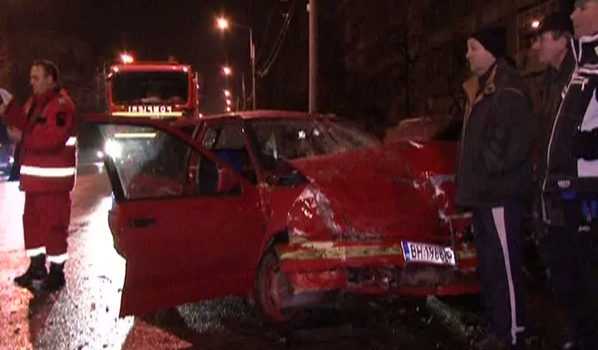 Accident grav la Craiova. Cinci persoane au fost rănite VIDEO