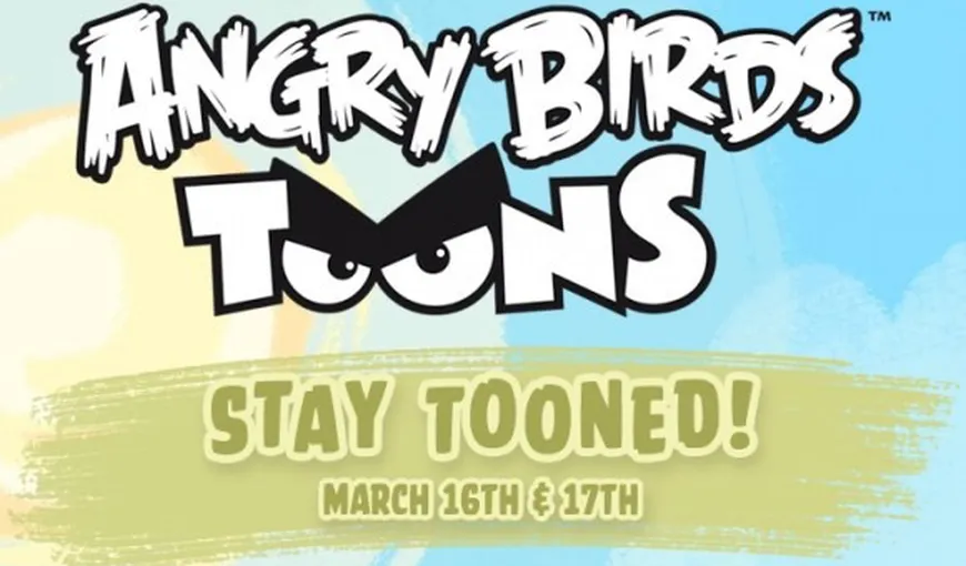 Angry Birds devine serial de animaţie în martie VIDEO